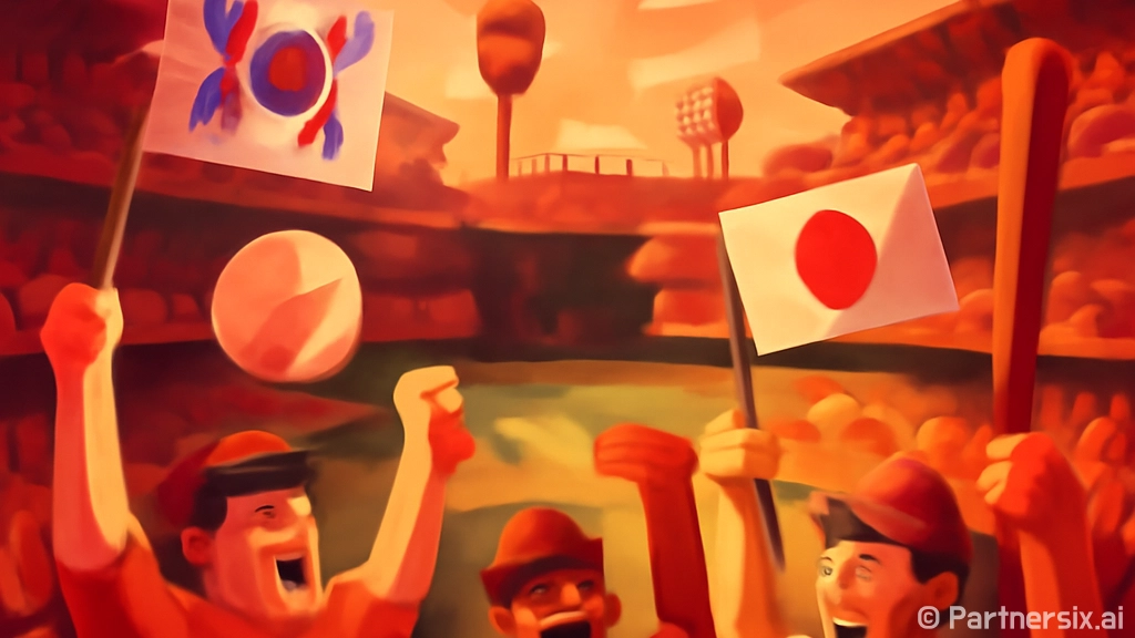 한국과 일본 야구 …