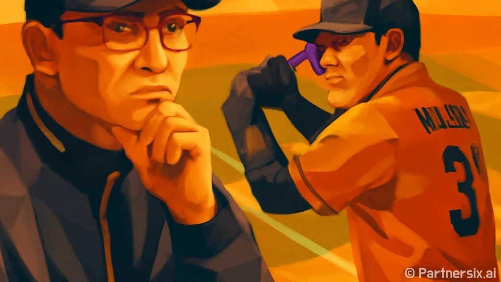 김경문 감독과 손아…