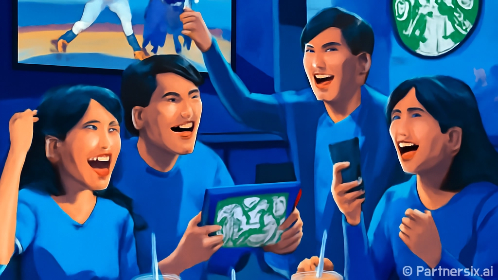 스타벅스에서 KBO…