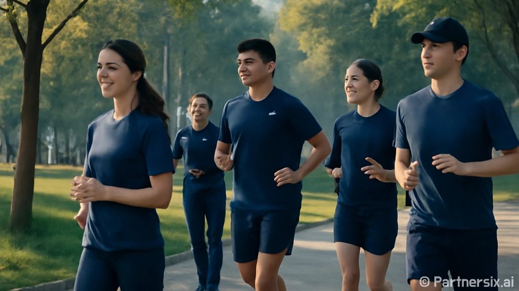 쉬엄쉬엄 모닝런을 …