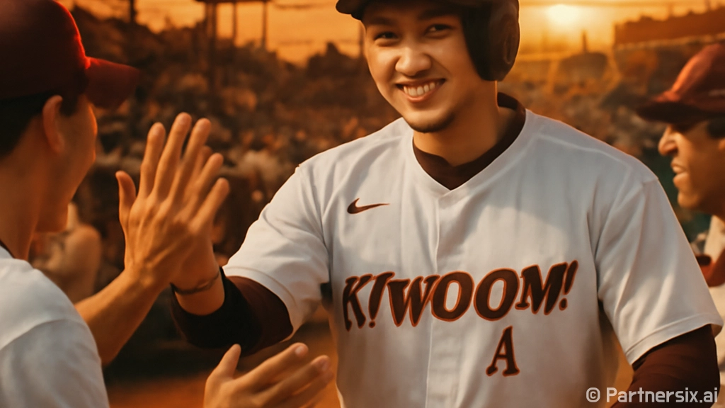 키움 안치홍의 인사…