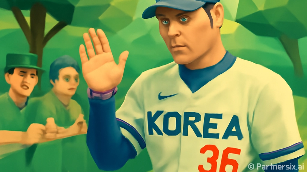 안치홍 인사 장면 …