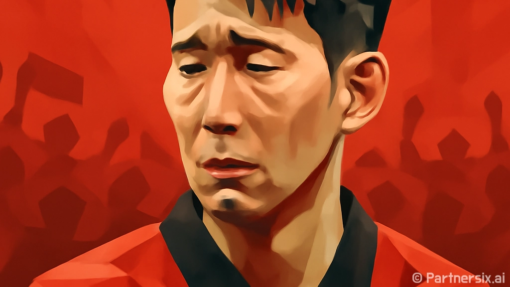 손흥민의 원형 탈모…