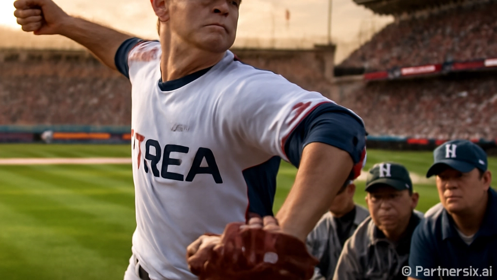 두산 곽빈, MLB 7팀의 관심 속에 빛나는 피칭 비결