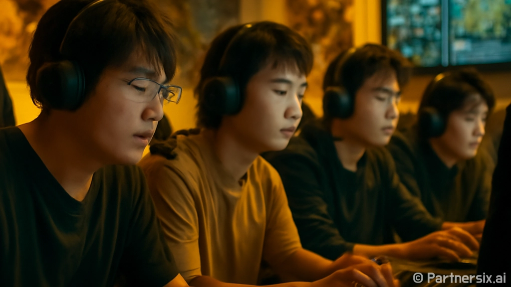 온라인게임 랭크전을…