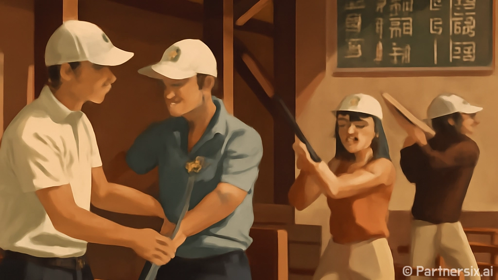 골프레슨 몇 달 받…