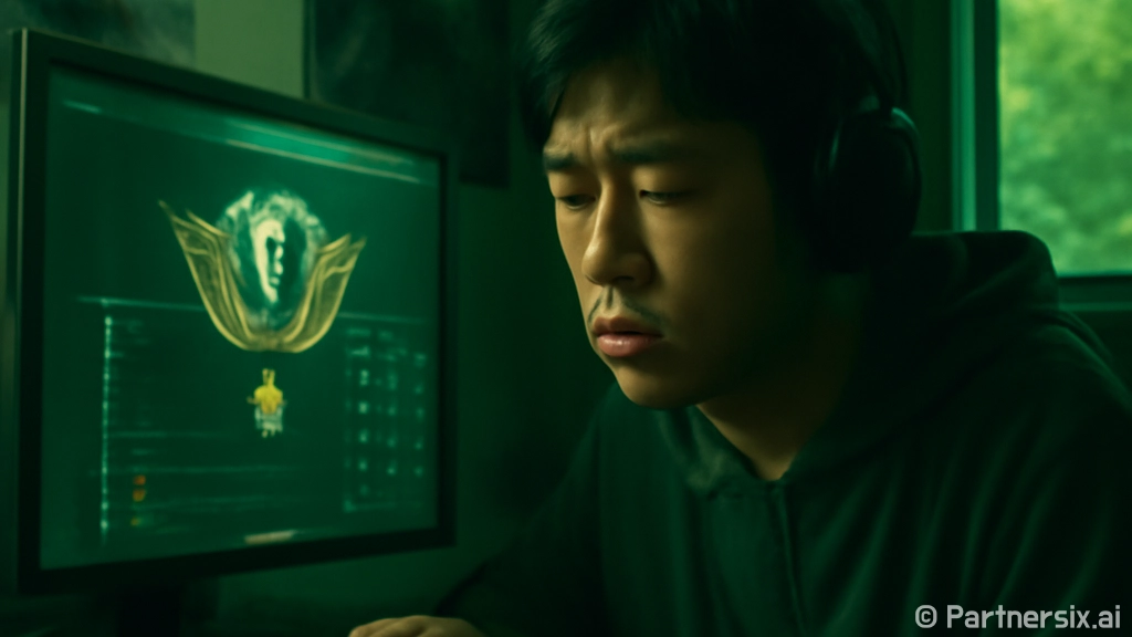 온라인게임 랭크전을…