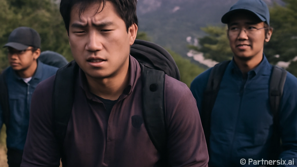 등산복을 경기 기록…