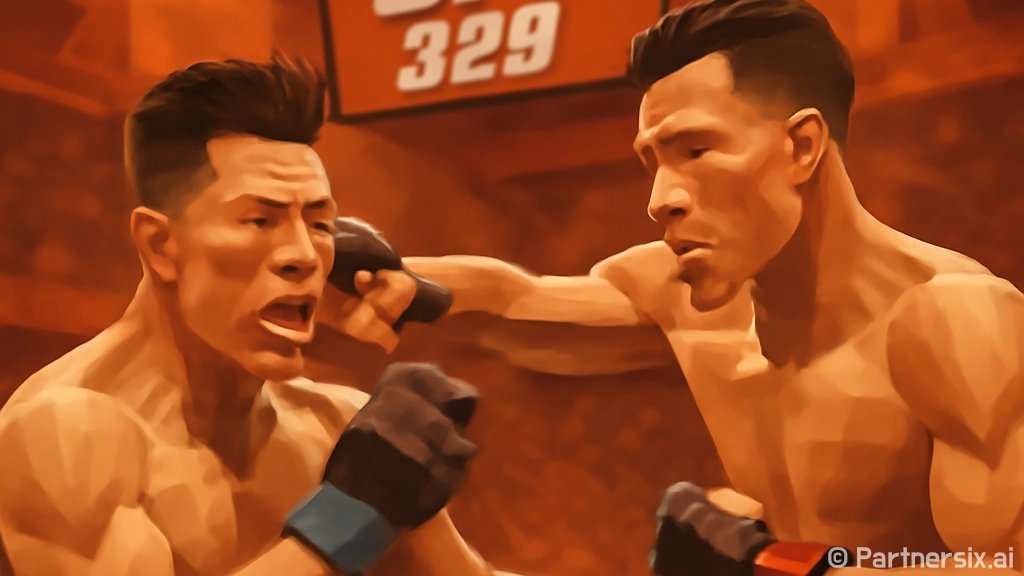 UFC329를 기록으로 다시 봤더니, 69초가 밤 전체를 삼켜버린 이야기