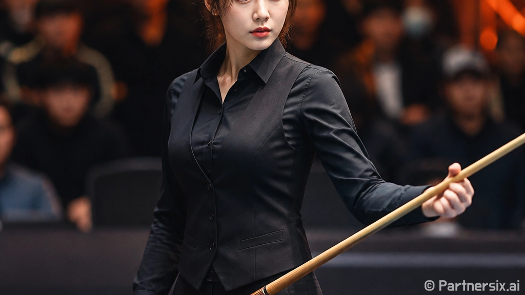 연극 무대에서 LPBA 테이블로, 당구 강유진 기록을 따라가봤더니