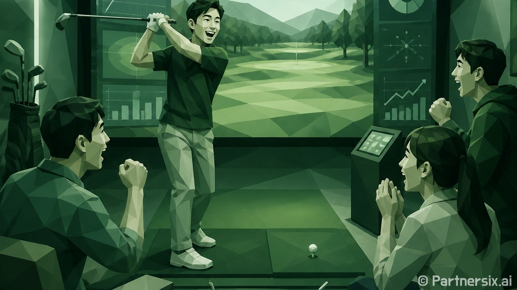 스크린골프 몇 달 챙겨봤더니 보인 숫자 뒤의 진짜 흐름