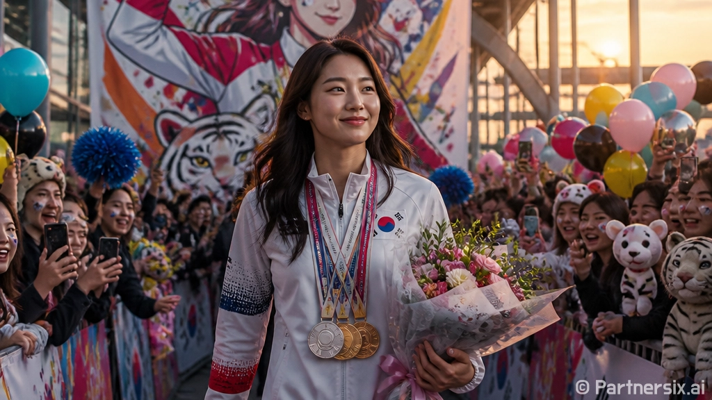 김길리 금메달 귀국길을 봤더니, 슈퍼카보다 빨랐던 건 이름값이었다