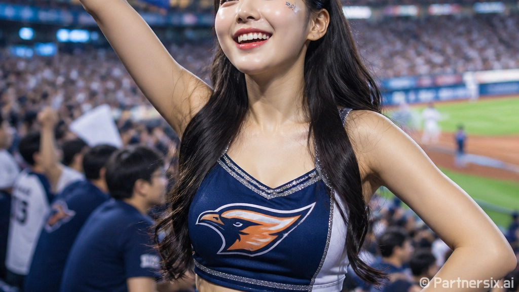 한화 응원석에서 하지원 치어리더를 따라가 봤더니 보인 진짜 프로필