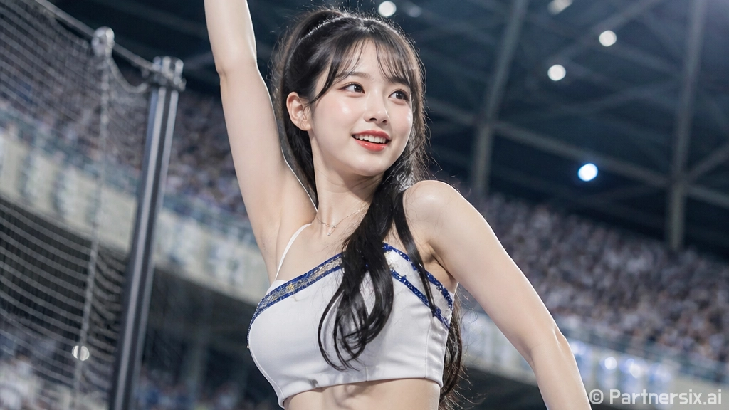 잠실에서 짧게 빛난 김시은 치어리더, 34일의 등장을 기록으로 다시 봤더니