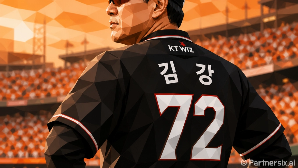 김강을 기록표에서 다시 읽어봤더니, 조용한 타격 코치의 숫자가 보였다