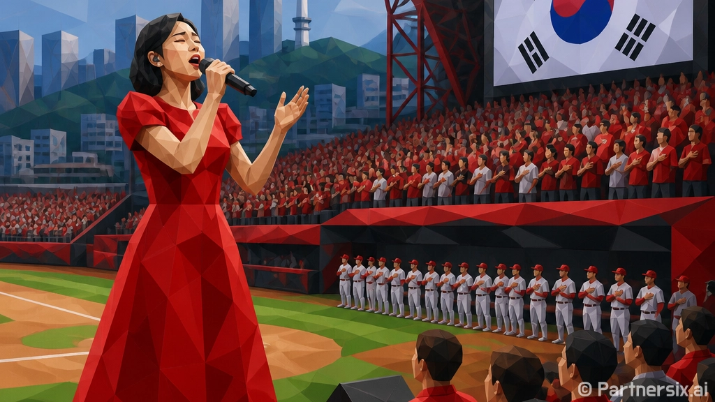 NC 파크 애국가 논란을 다시 봤더니, 엄지영 사과보다 더 크게 보인 장면