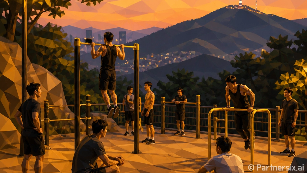 용왕산 산스장 몇 번 다녀봤더니 숫자보다 몸이 먼저 반응했다