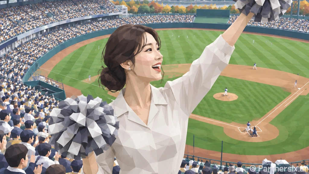 잠실에서 34일을 따라가봤더니, 김시은 치어리더 LG 트윈스 데뷔가 남긴 장면
