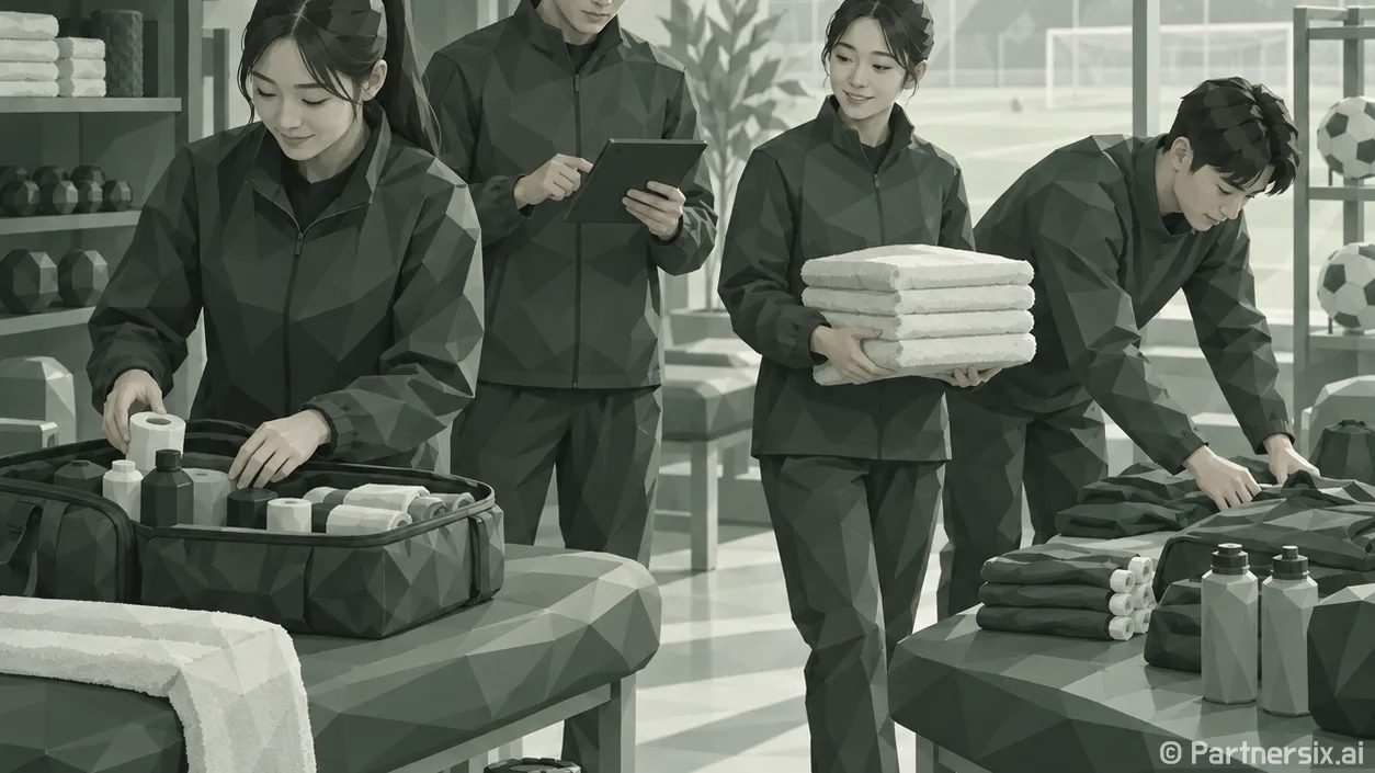축구선수들의 기이한 개인 직원들, 웃긴 사치인 줄 알았더니 기록의 뒷면이었다