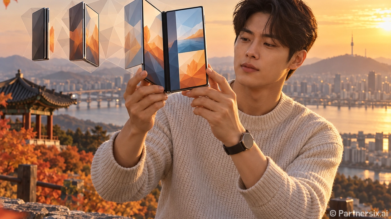 mate x를 기록지처럼 들여다봤더니 보이는 접는 기술의 진짜 흐름