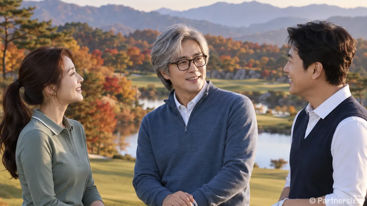 배용준 백발 골프 근황을 보다가 김서아의 기록에 놀랐다