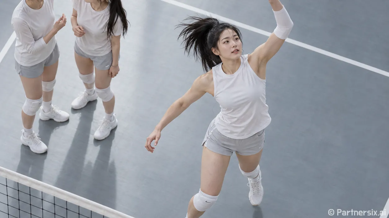 여자배구 나현수 아포짓의 중요성은 경기 흐름에서 보였다