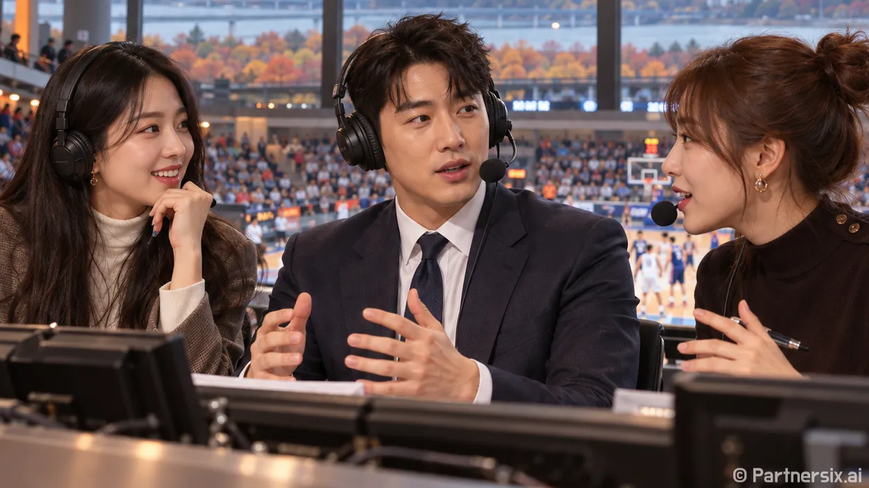 허훈, 남자 농구 한일전 특별해설이 남긴 장면