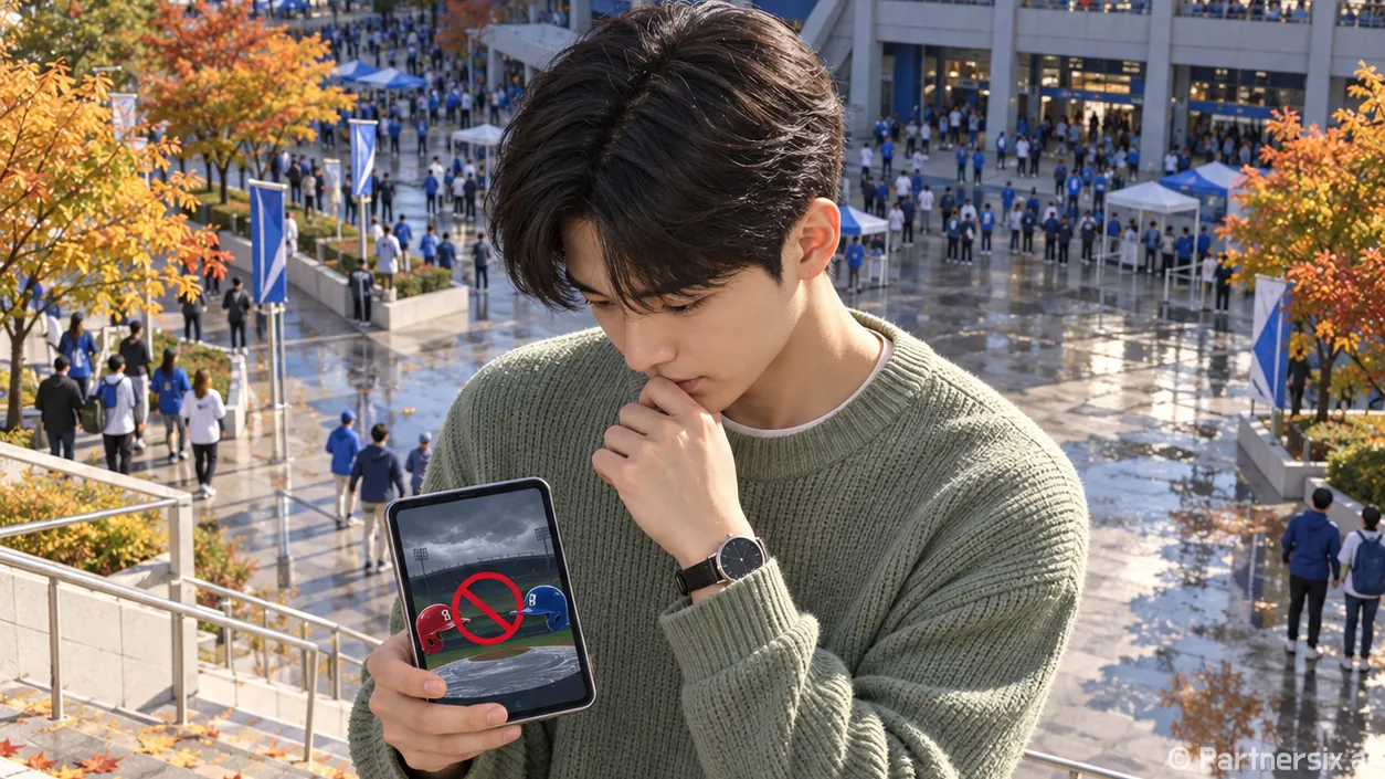 2026년 10월 25일 KIA 타이거즈 삼성 라이온즈 멈췄다