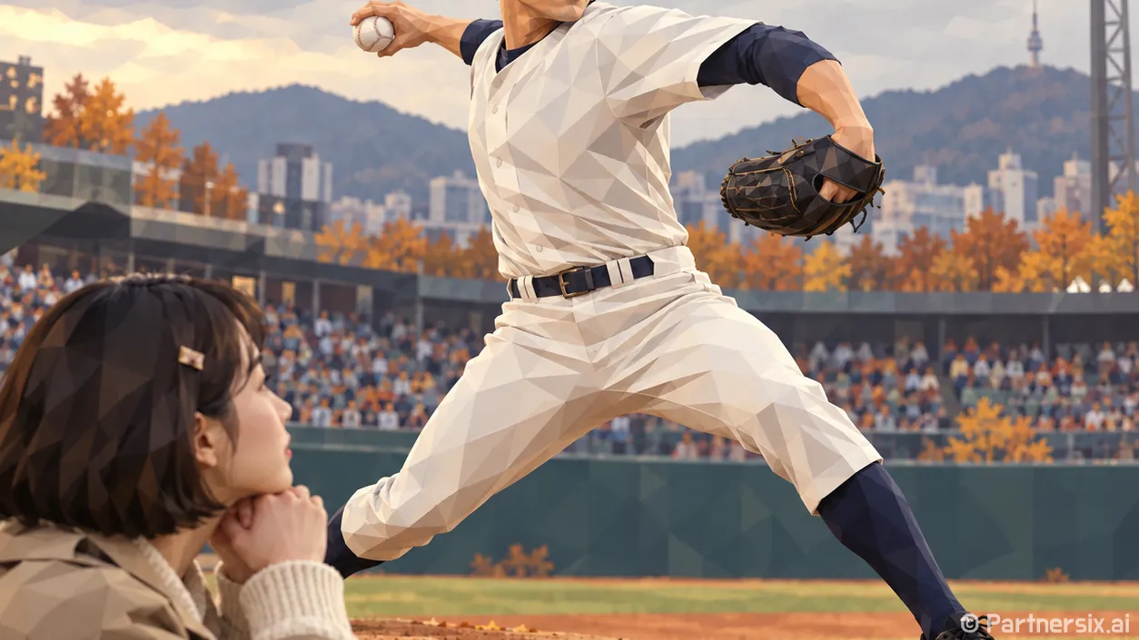 배우 최진혁 KBO 포스트시즌 시구가 남긴 광주의 밤