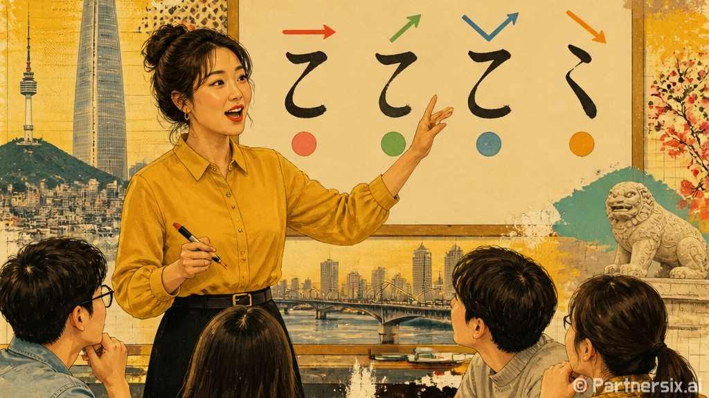 중국어 성조 틀리지…