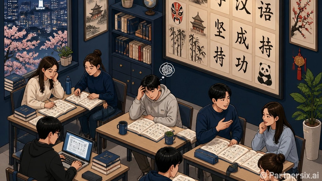 한국HSK 준비하는…