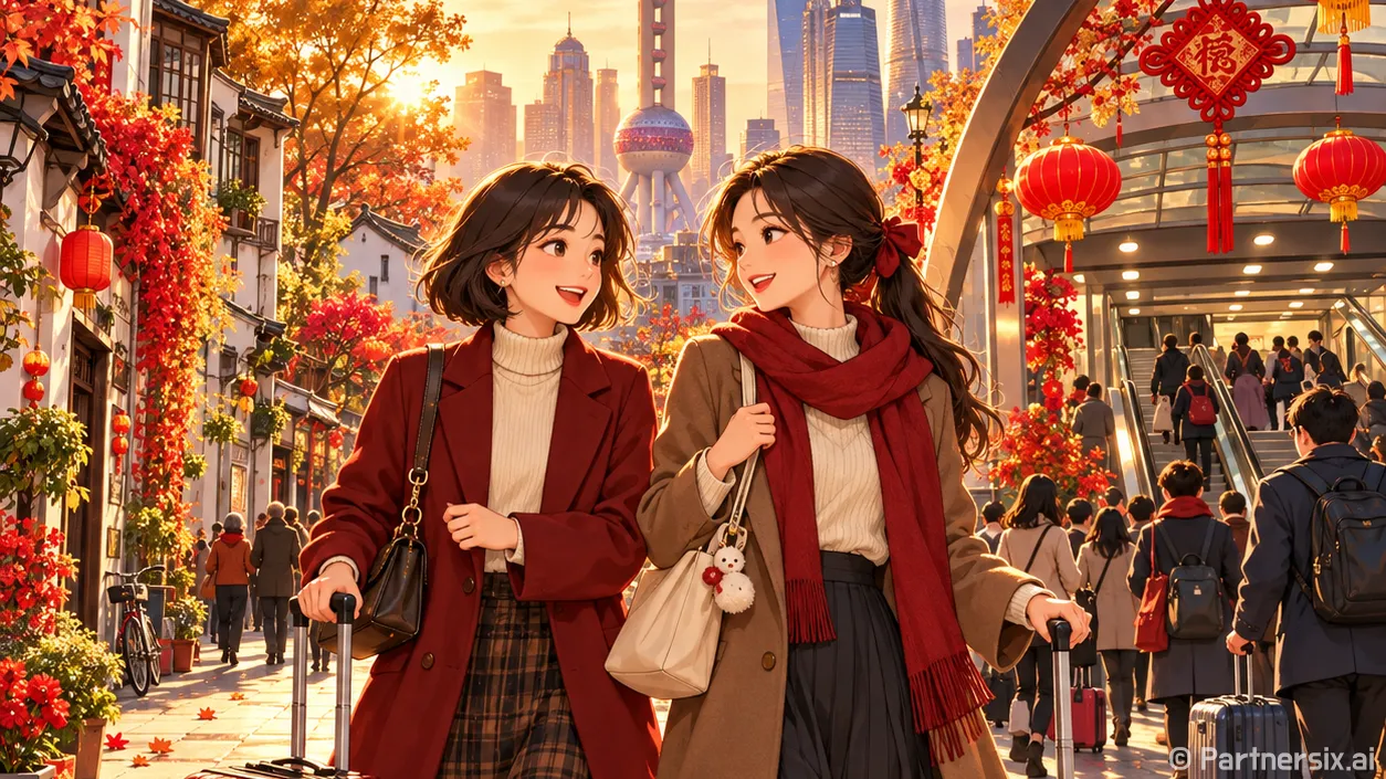 상하이 춘절에 당황…