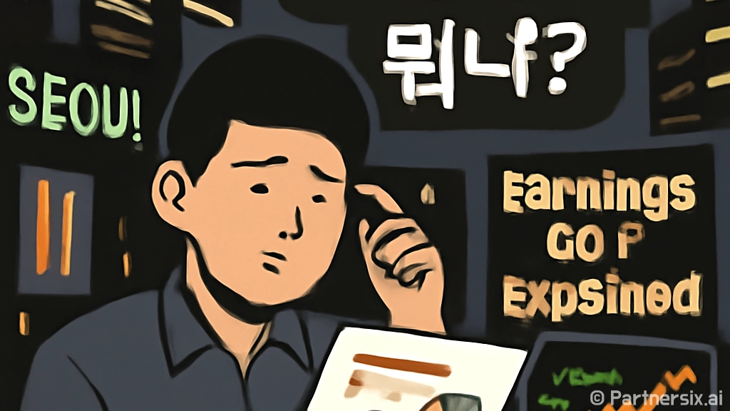 어닝콜 처음 듣는 …