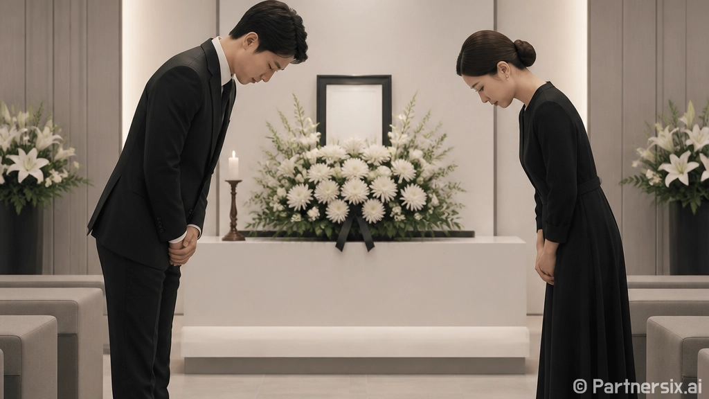 장례식장 예절 처음…