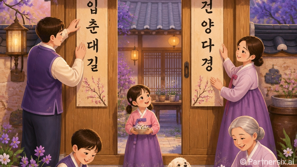 입춘대길 건양다경 …