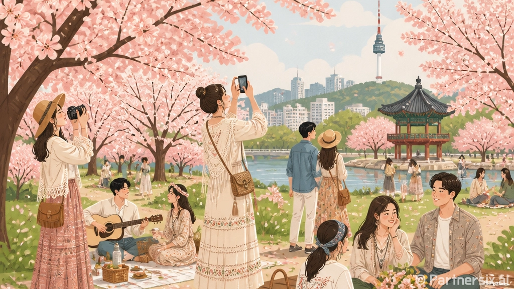벚꽃 만개시기 맞춰 꽃구경 가는 방법
