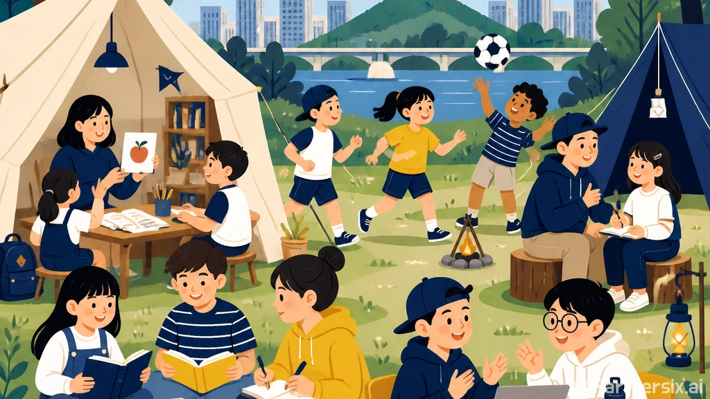 용인외대부고 캠프 …