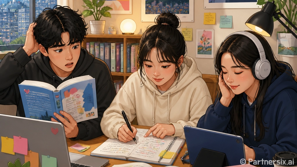 아이엘츠시험 준비하…