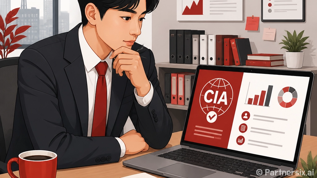 CIA자격증 준비하…