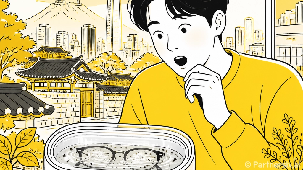 초보자를 위한 초음파세척기 제대로 쓰는 방법
