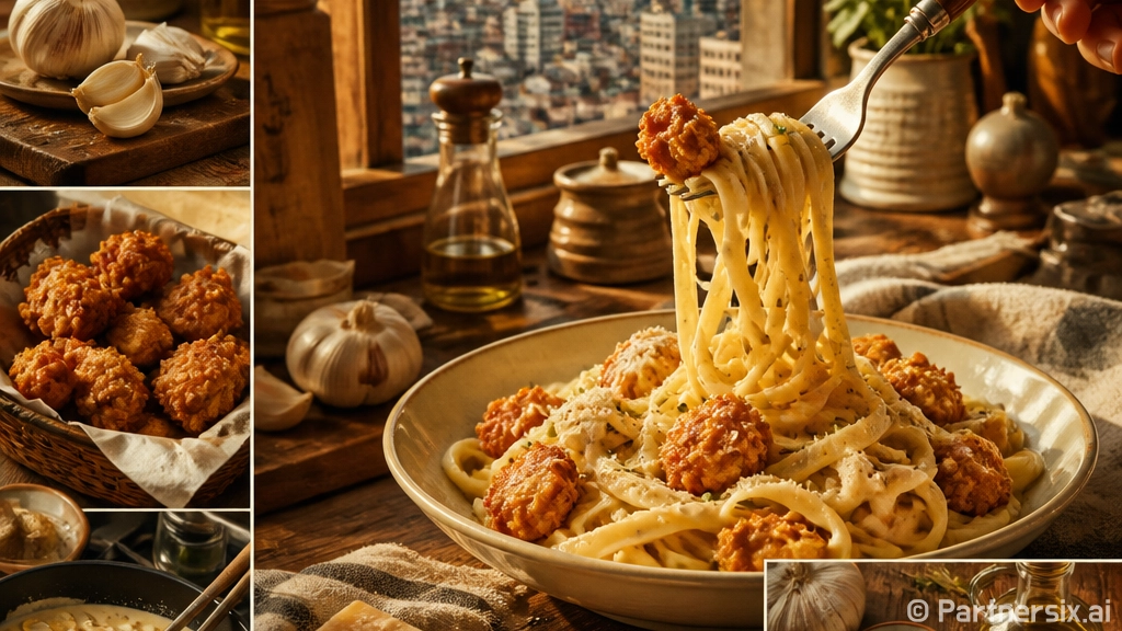 통닭파스타 맛있게 만드는 방법, 남은 치킨으로도 근사하게