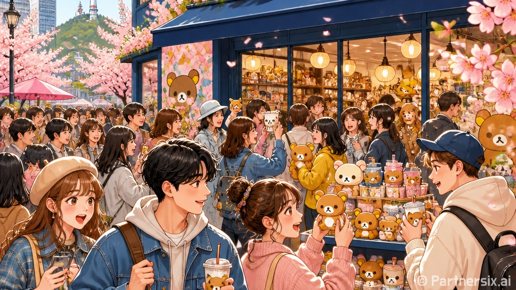 리락쿠마 이디야 굿…