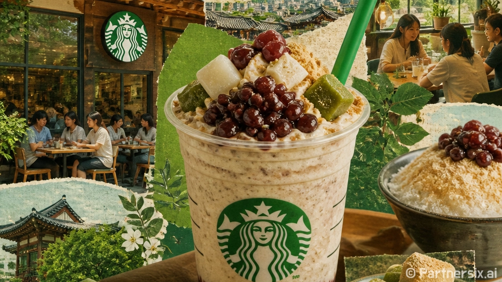 스타벅스 팥빙수 맛…