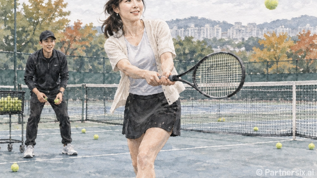 테니스레슨 처음 시작하는 방법, 돈 아끼고 실력 늘리는 기준