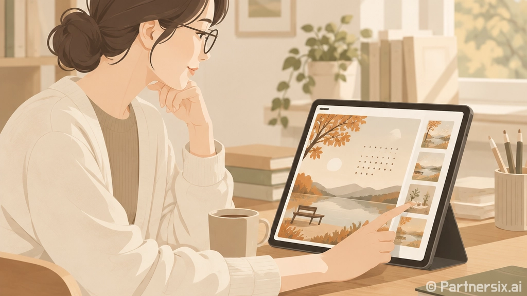 10월 달력 배경화면 고르는 방법, 예쁜 것보다 먼저 볼 기준