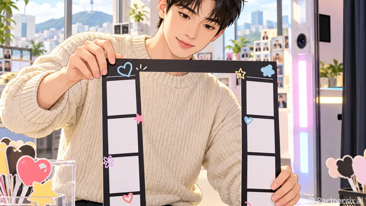 포토이즘 에이티즈 프레임 찍으려면 이렇게 준비하세요
