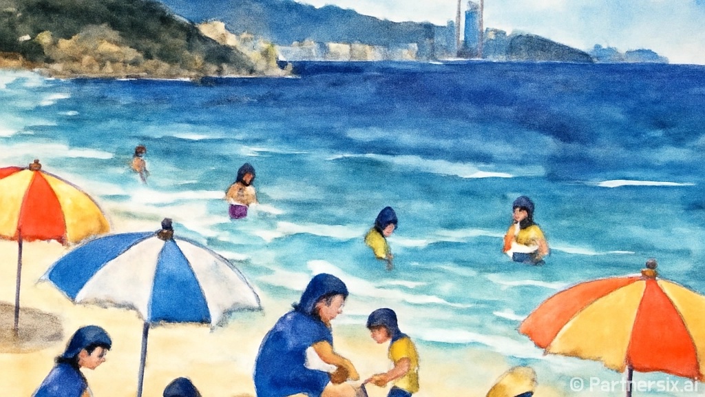 울산 해수욕장 개장…