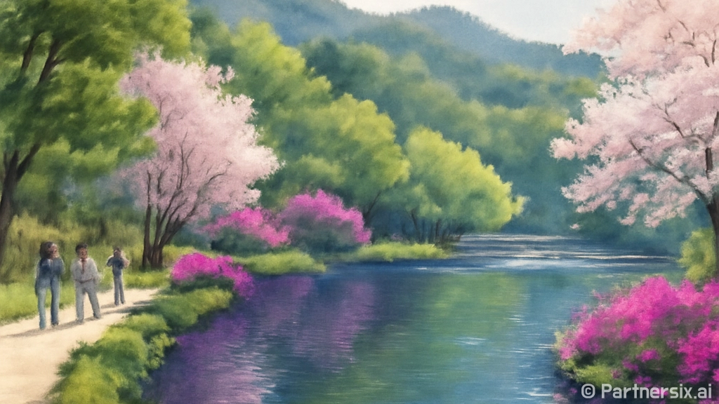 문수호수공원 청춘의 못 산책 명소