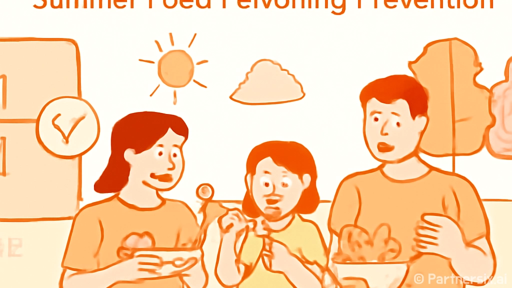 여름철 식중독, 예방이 최우선