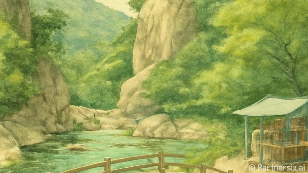 울산 철구소 계곡 …